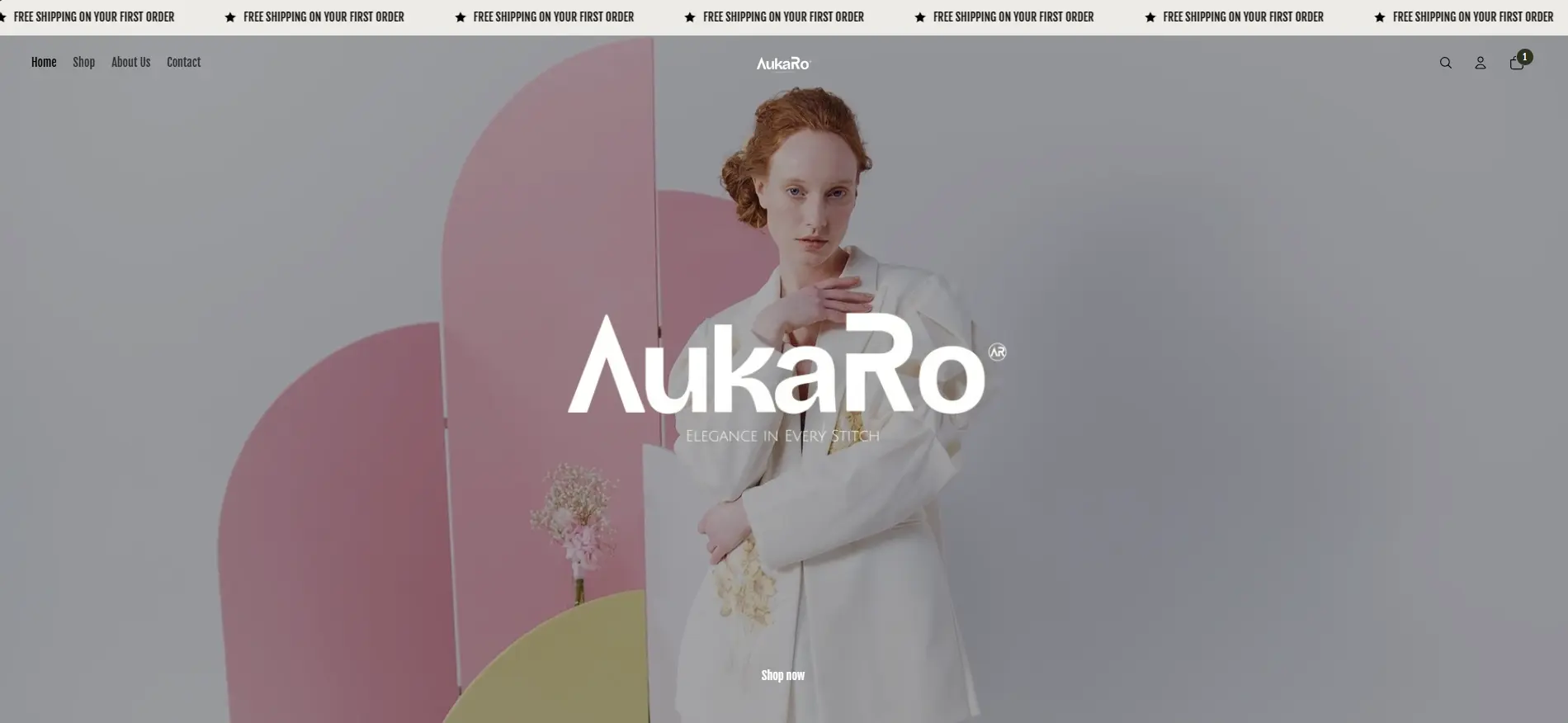 Luxury Fashion Brand - Shopify Store