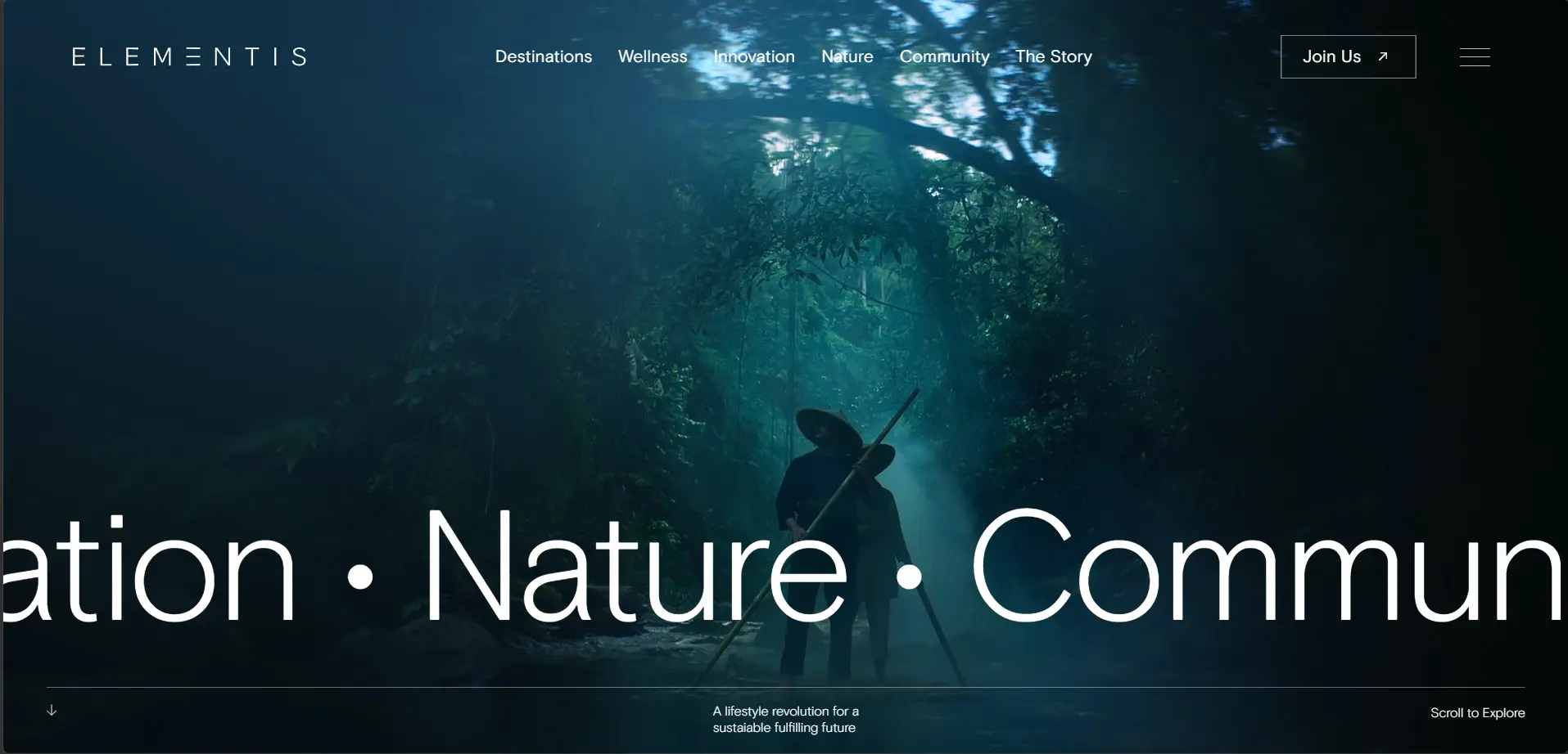 Elementis Website Clone