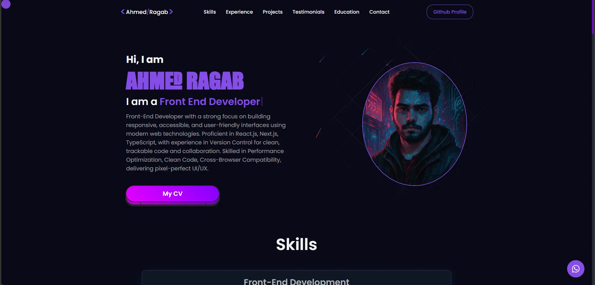 Previous Personal Portfolio