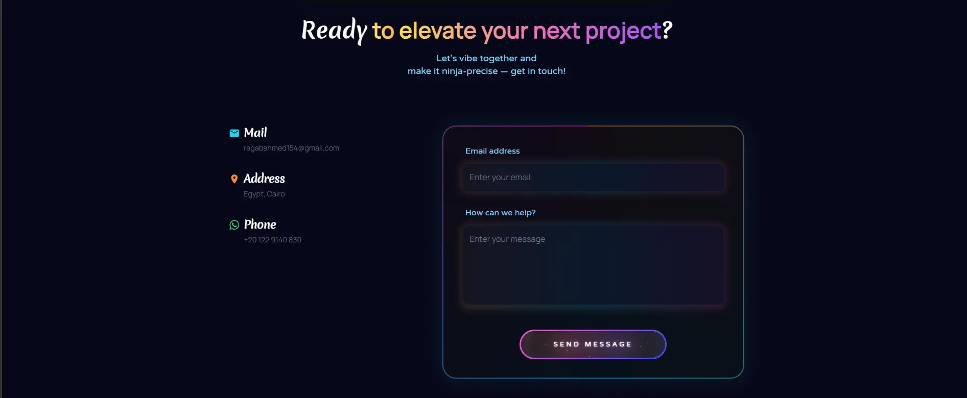 3D Portfolio screenshot 6