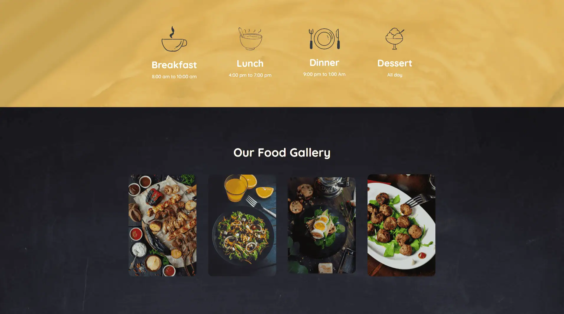 Elegant Restaurant Showcase screenshot 4