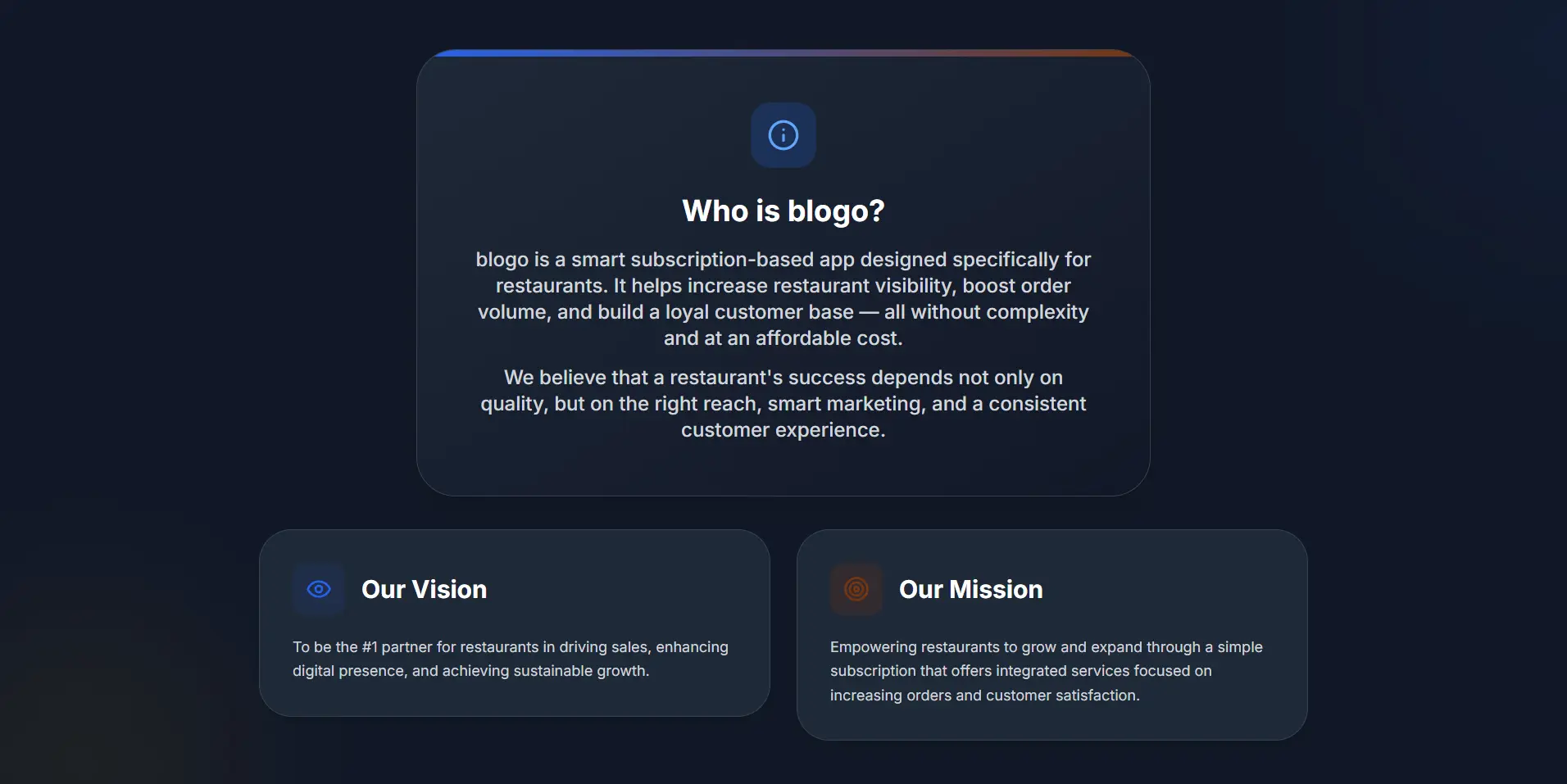 Blogo - Smart Food Ordering & Subscription Platform screenshot 3