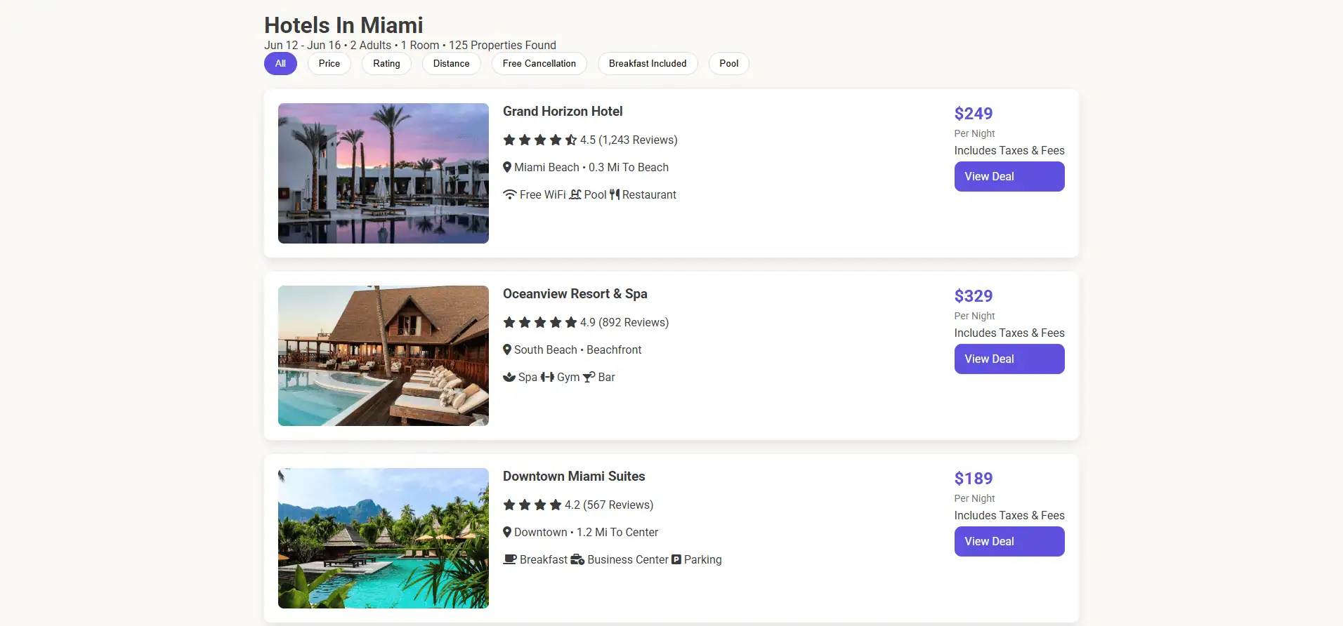 Hotel & Travel Reservation System screenshot 5