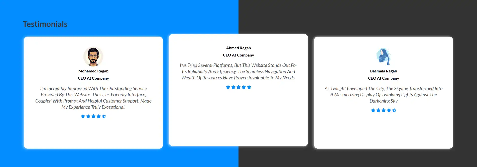 Theme Customization Demo screenshot 2