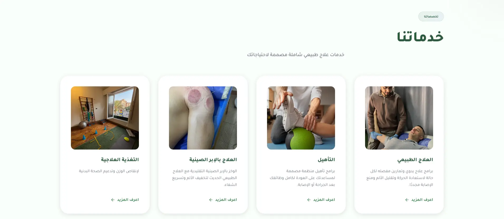 Garden Physio Clinic Multilingual Web Platform screenshot 3