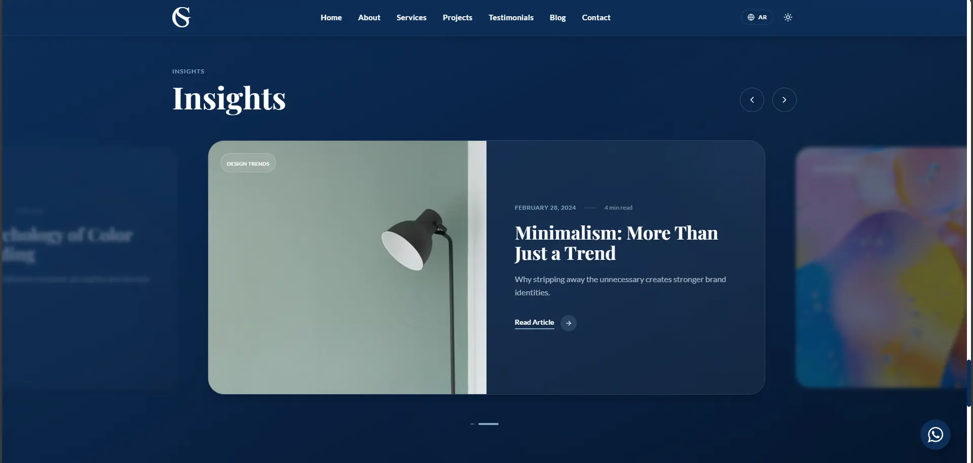 Ghadeer Studio – Portfolio with Advanced Motion screenshot 5