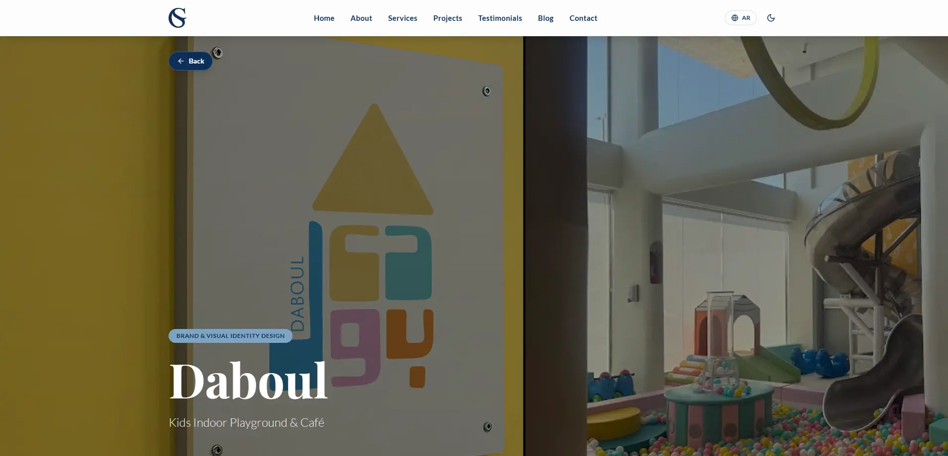 Ghadeer Studio – Portfolio with Advanced Motion screenshot 8