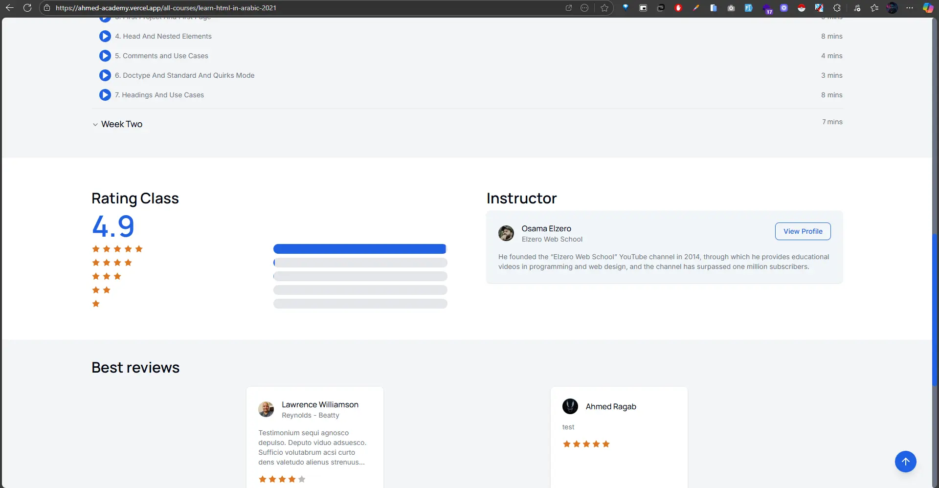 Education Platform + Admin & Instructor Dashboard screenshot 8