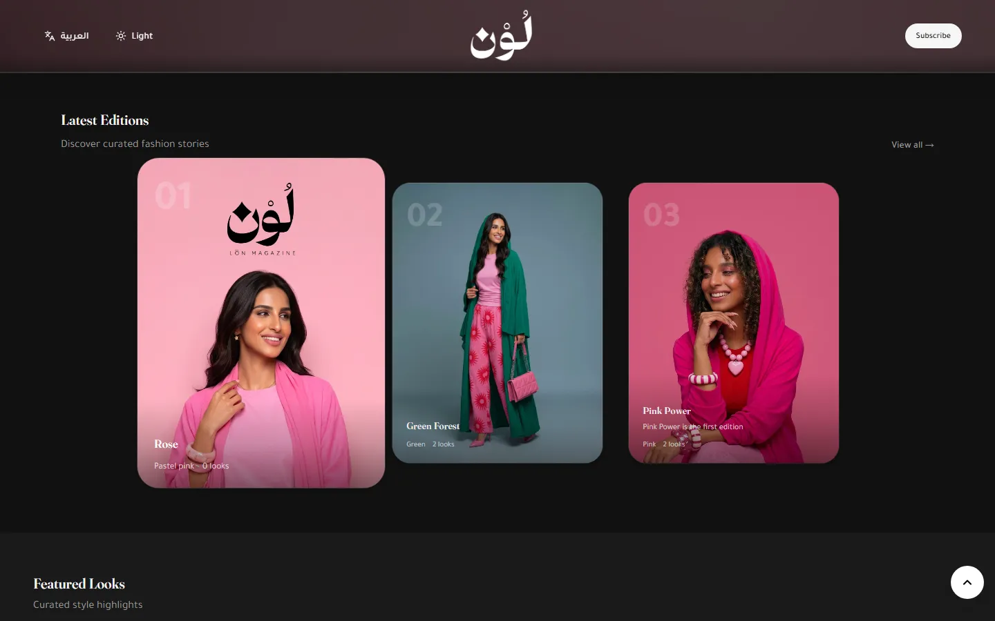 Lon – Digital Fashion Magazine screenshot 1