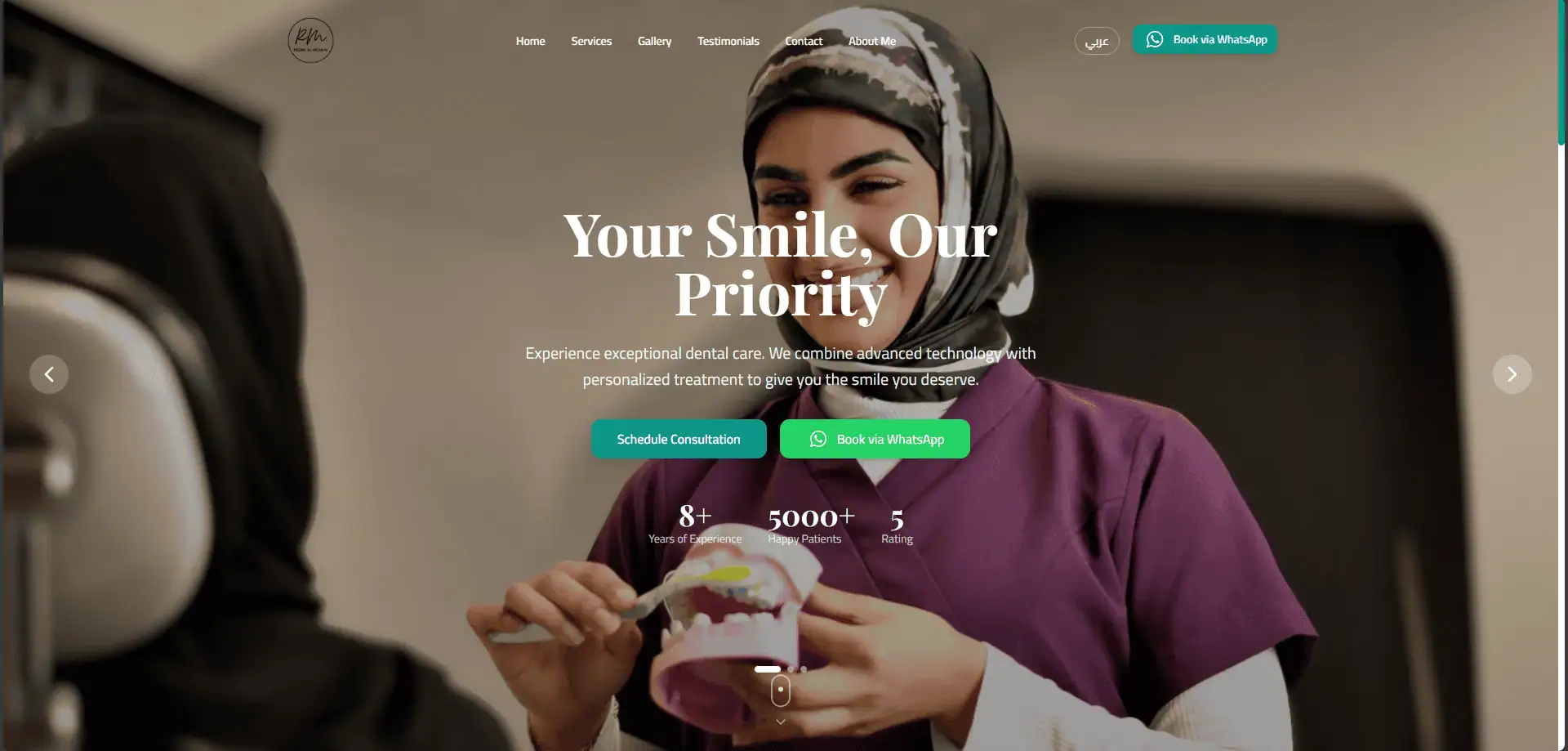 Medical Website with Admin Dashboard screenshot 1