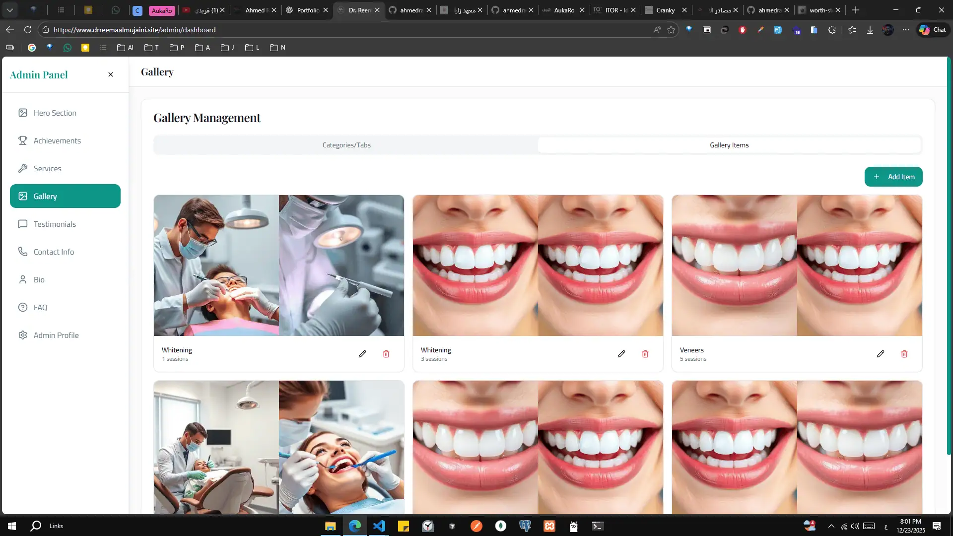 Medical Website with Admin Dashboard screenshot 13