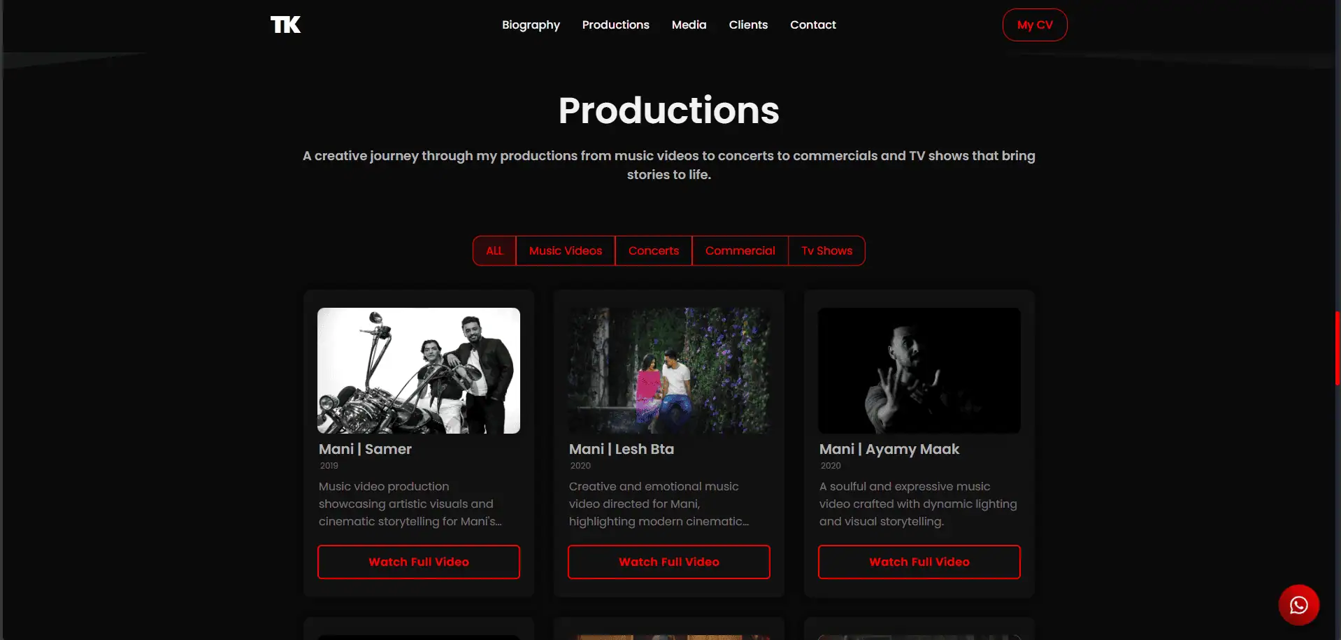 Creative Director Portfolio Showcase screenshot 5