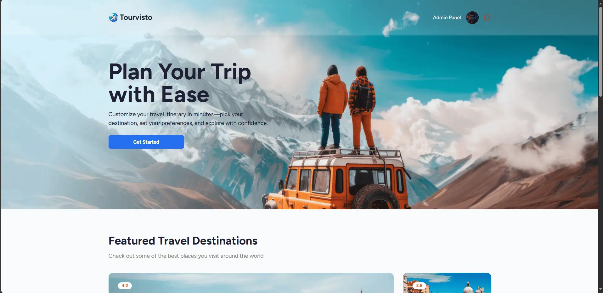 AI-Powered Travel Agency Platform screenshot 3