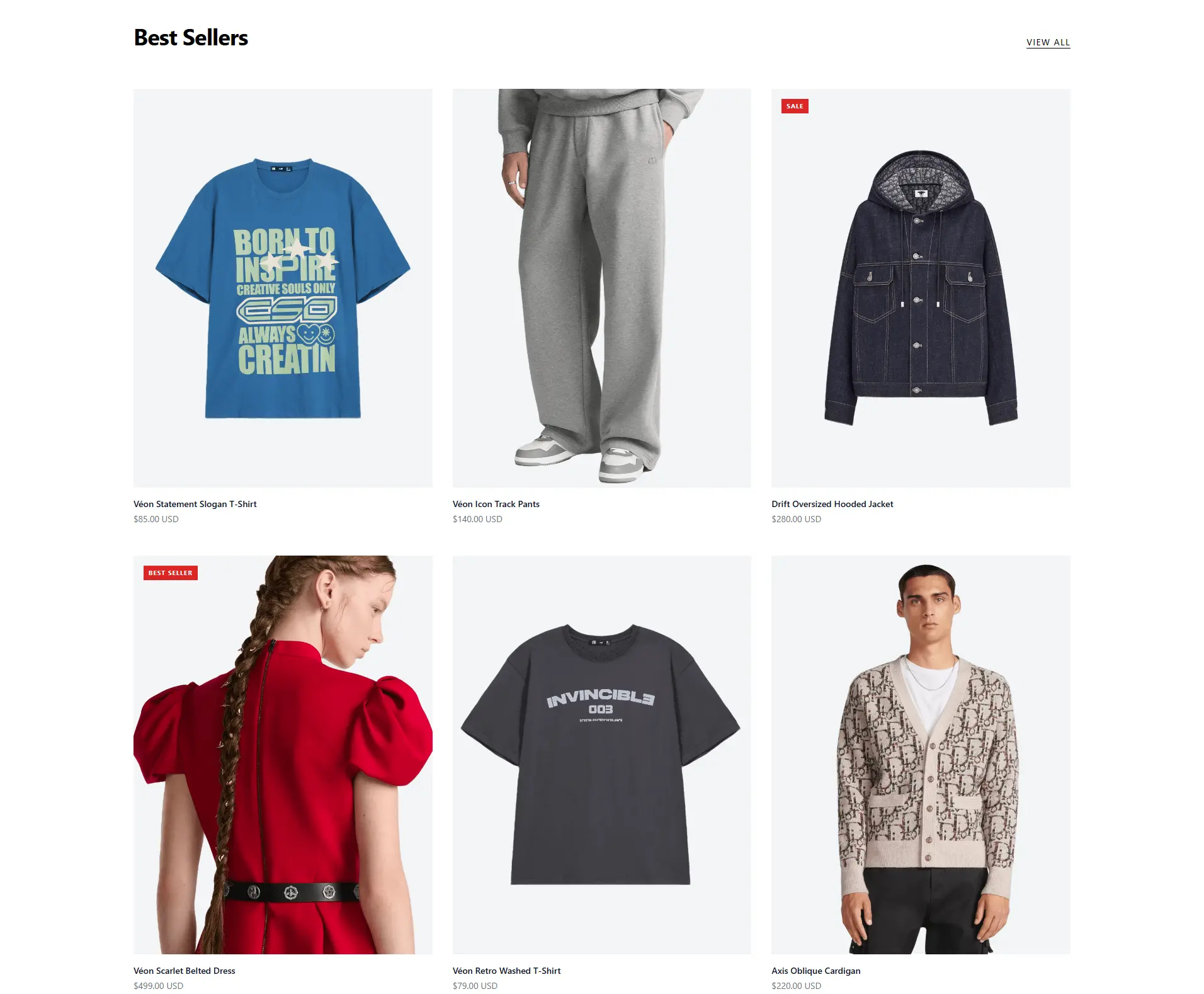 VEON - Fashion E-Commerce Platform screenshot 1
