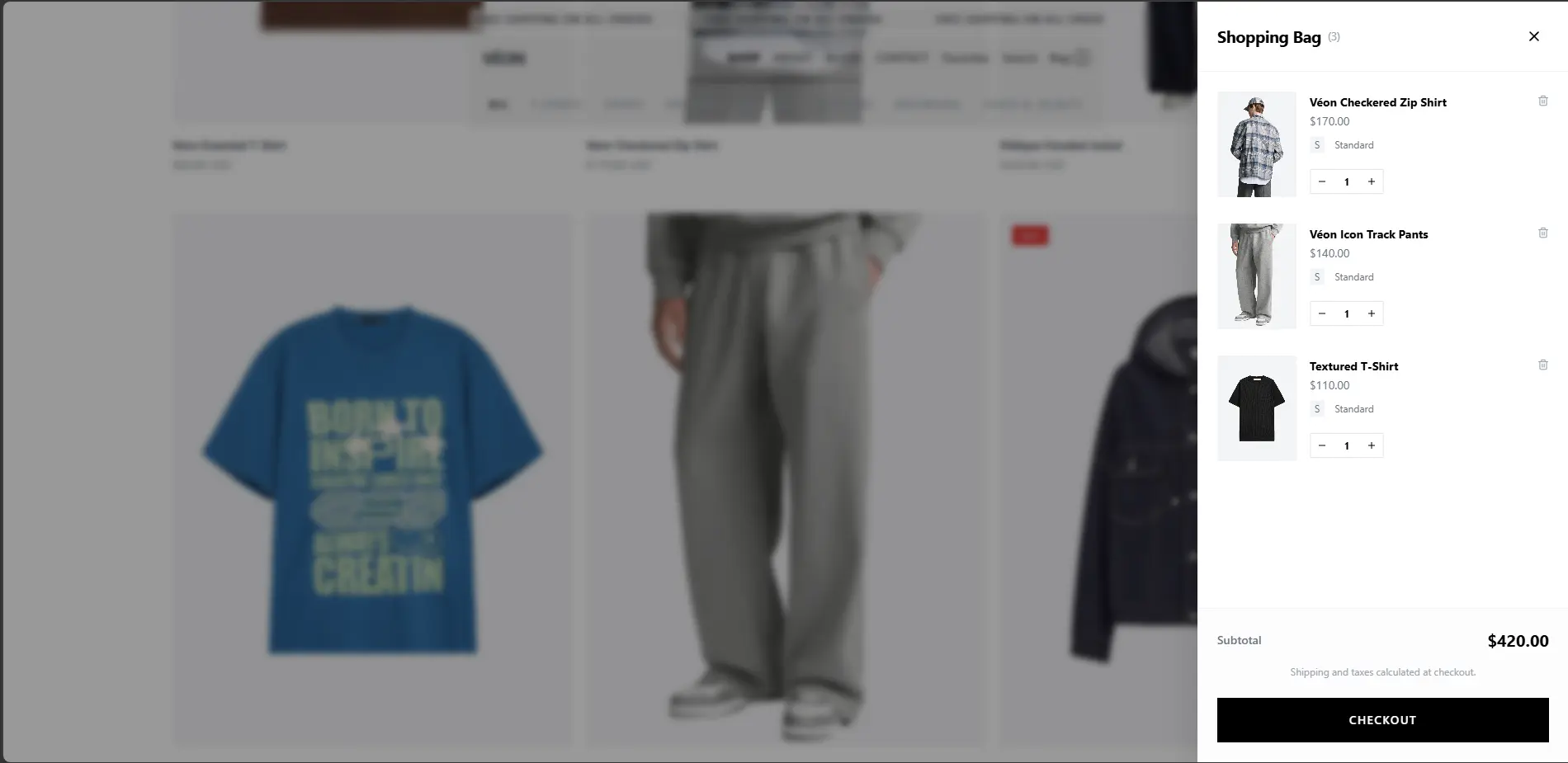VEON - Fashion E-Commerce Platform screenshot 2