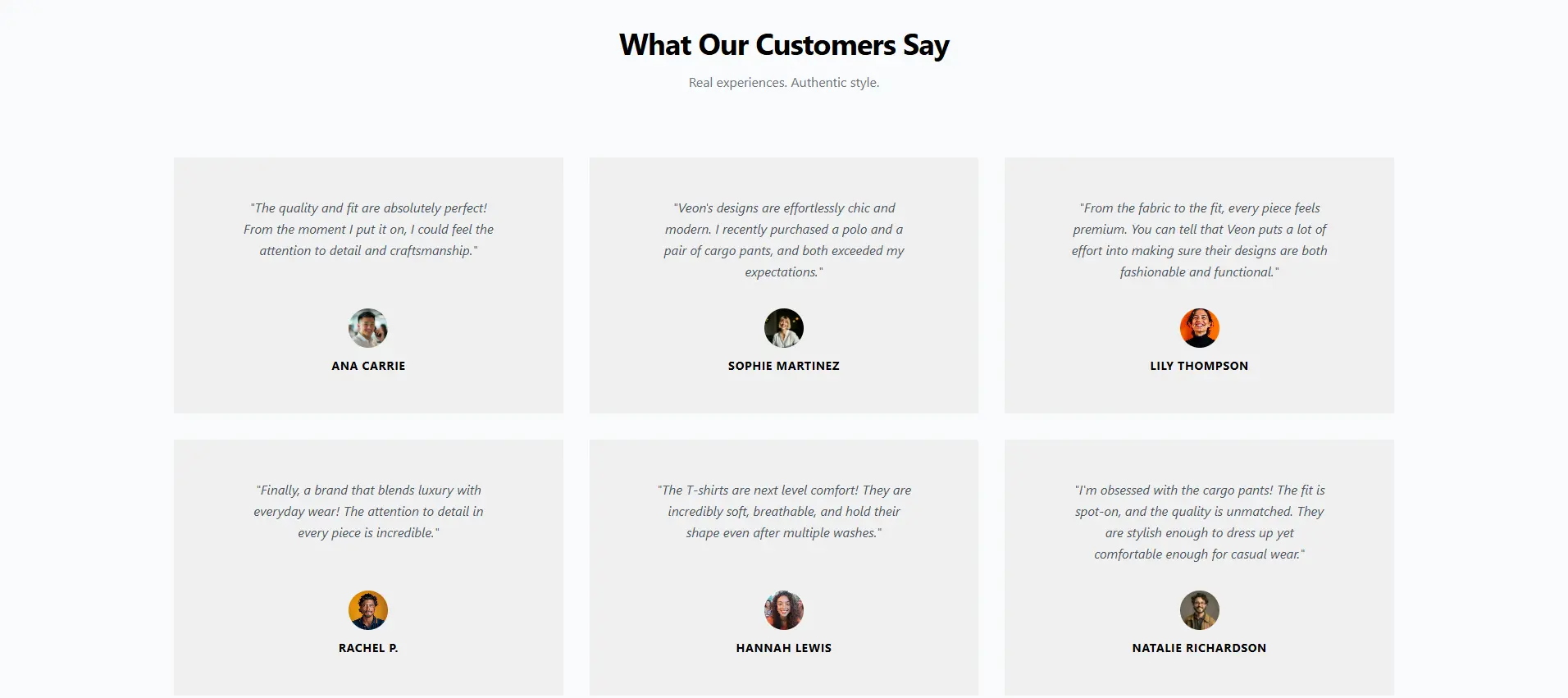 VEON - Fashion E-Commerce Platform screenshot 4