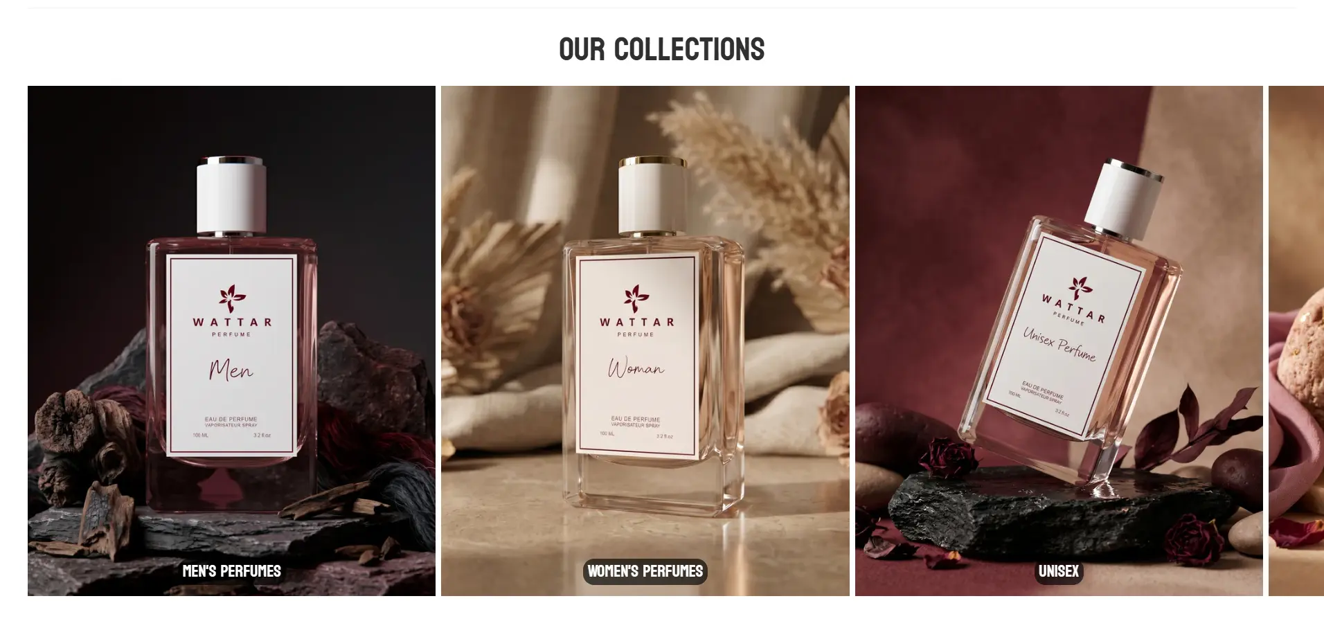 Wattar - Luxury Perfume E-Commerce Platform screenshot 1