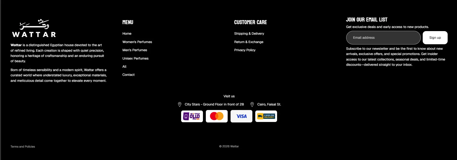 Wattar - Luxury Perfume E-Commerce Platform screenshot 9