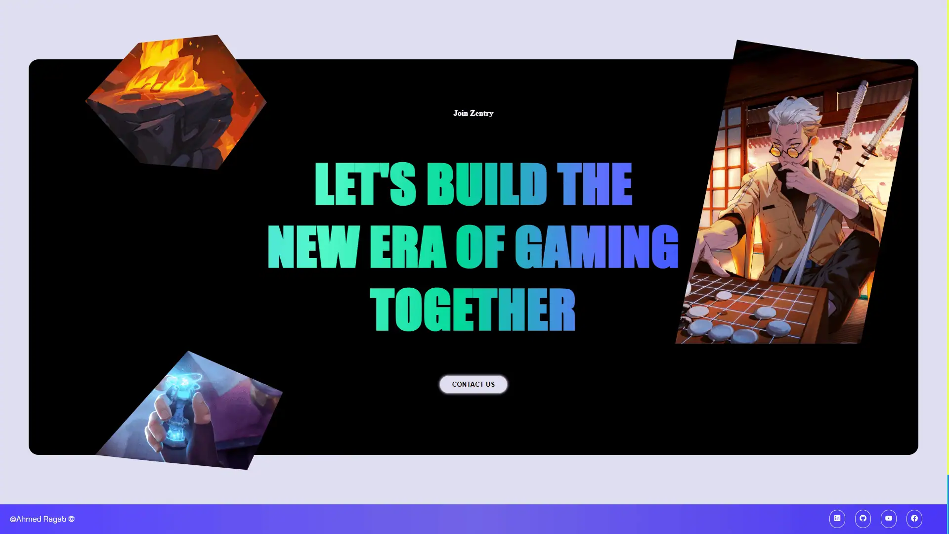 Award-Winning Gaming UI Clone screenshot 3